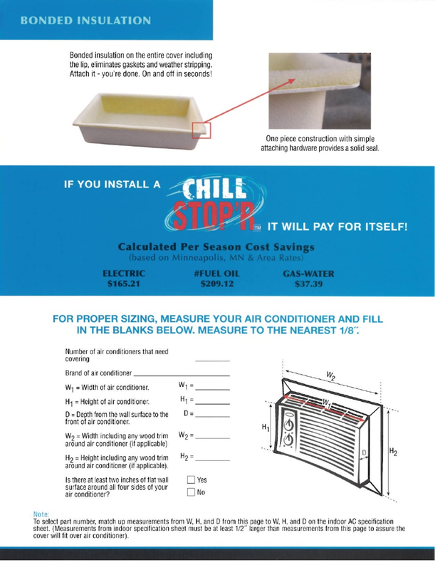 Chill Stop'R™ Brochure Page 2